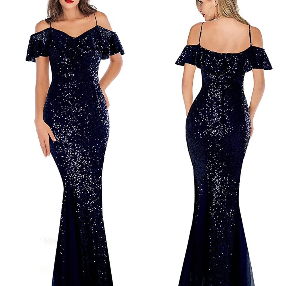 Sequin Tulle Dress
